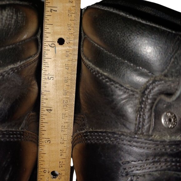 Harley-Davidson Mens Black Leather Ruskin Lace-Up Motorcycle Boots Size 11.5 M - Picture 14 of 15